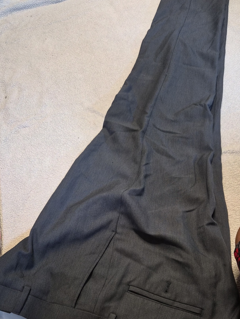 Preswick & Moore Men's Charcoal Gray Dress Pants